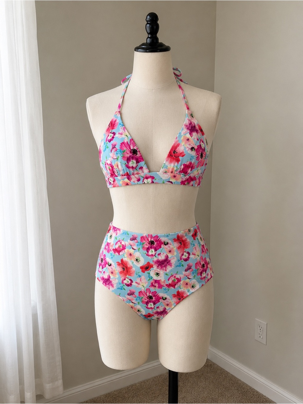 Victoria's Secret Floral Print Bikini Bottom